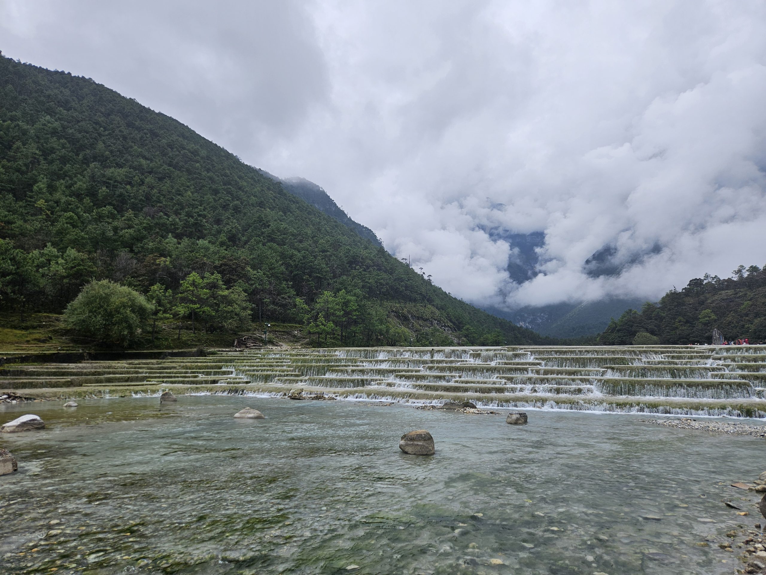 Scenic Blue Moon Valley near Jade Dragon Snow Mountain