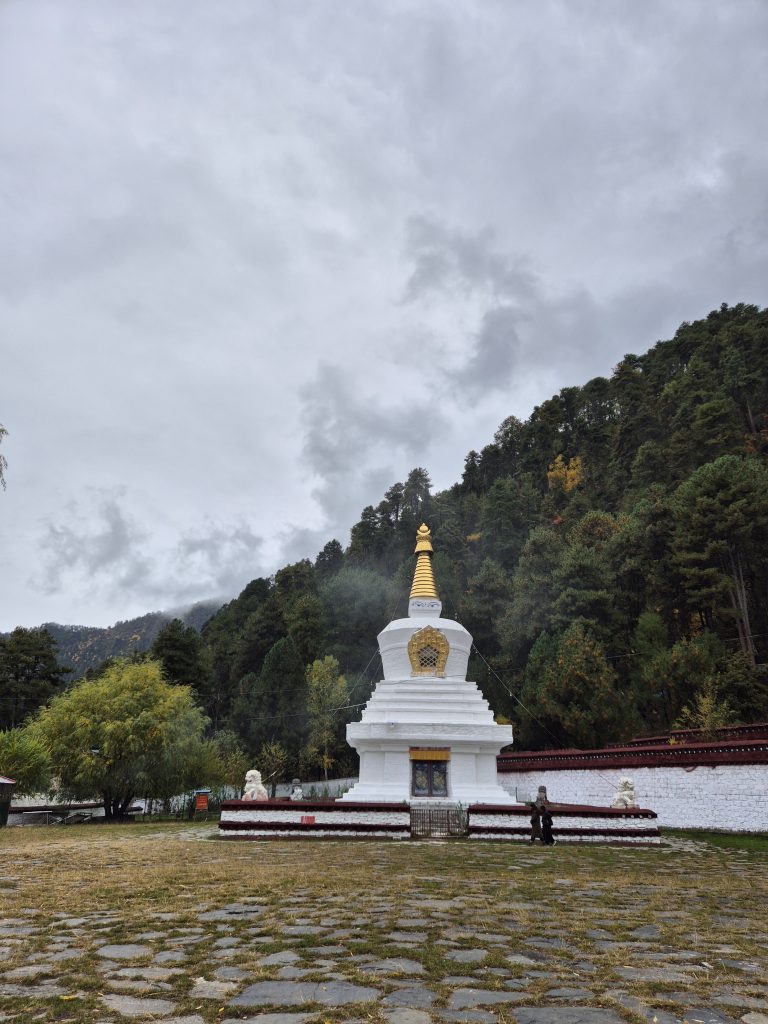 Stupa at Lamaling Monastery in Nyingchi