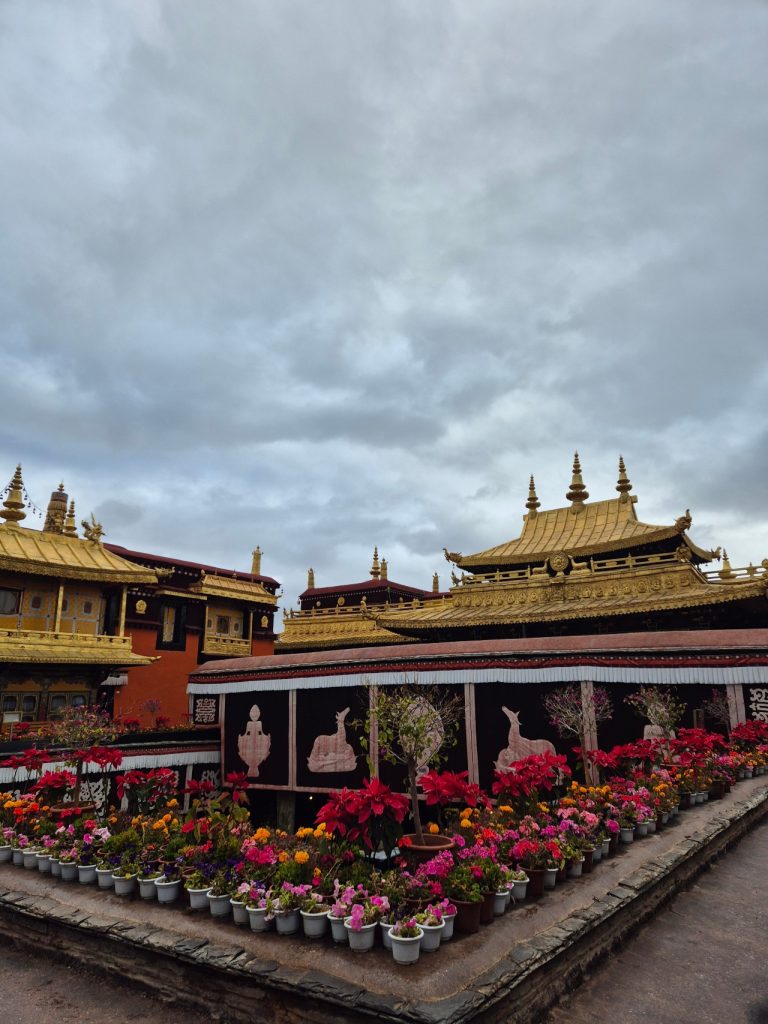 Golden roofs of Jokhang Temple