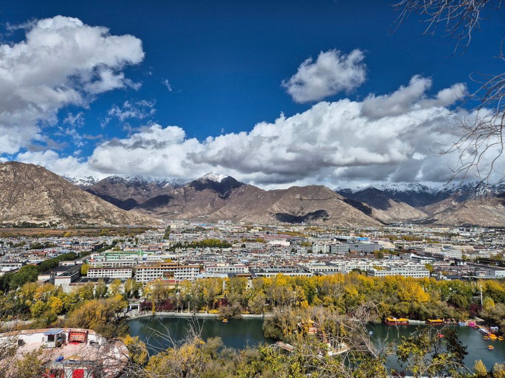 Potala Palace exit viewpoint