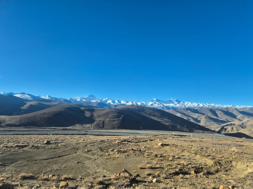 Last view of Mount Everest