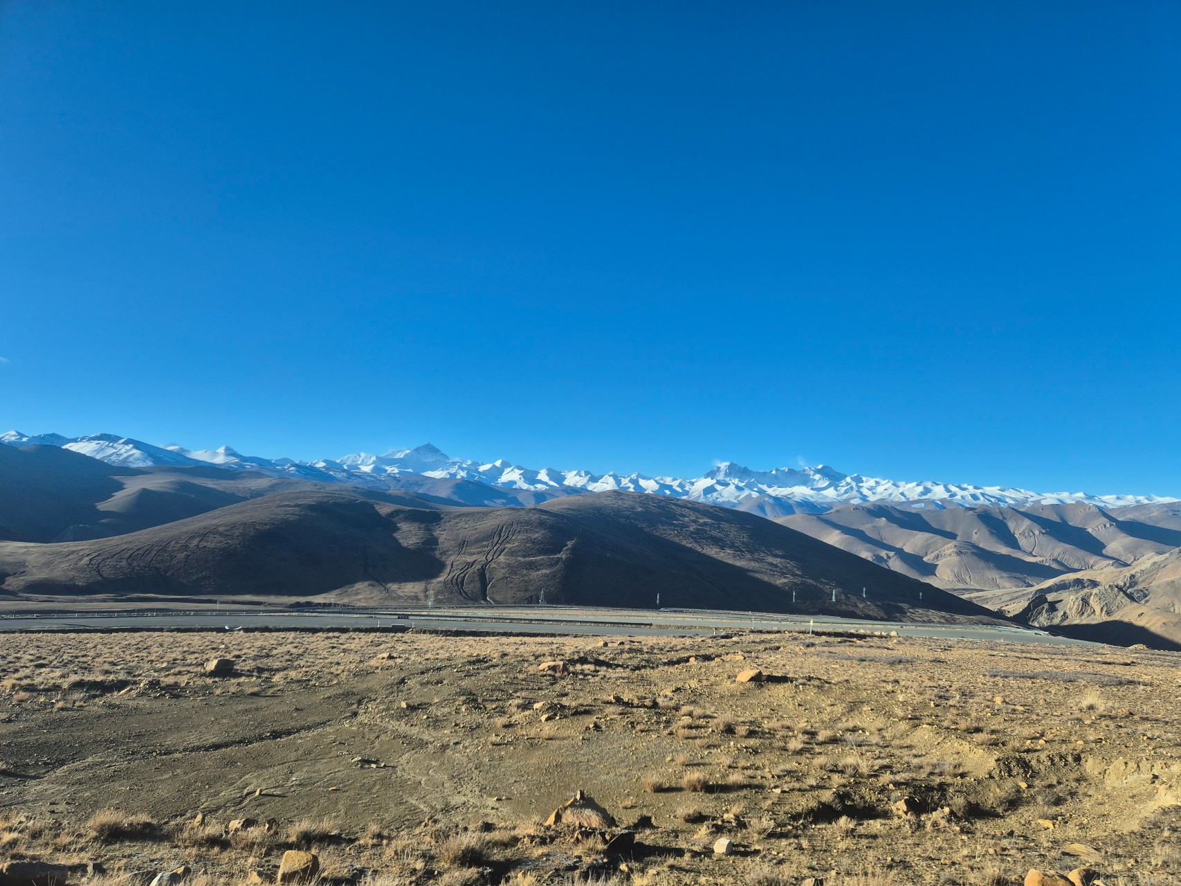 Last view of Mount Everest 