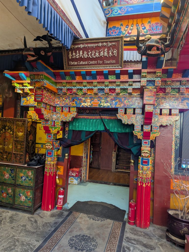 Traditional Tibetan restaurant in Shigatse