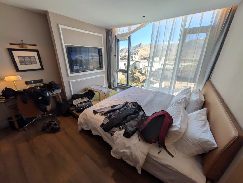 Vienna International Hotel Tingri room with heated flooring