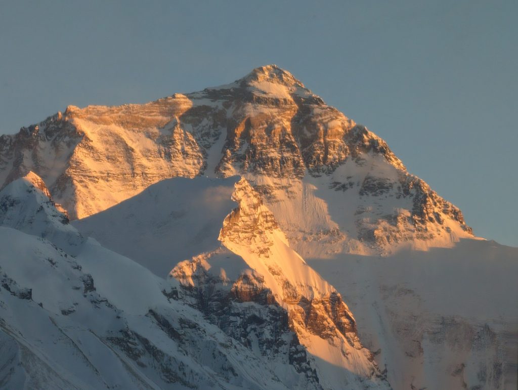 Golden Sunset at Mount Everest
