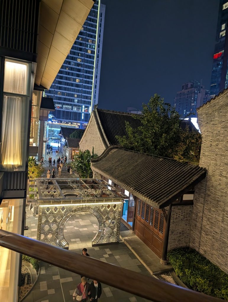 Traditional courtyard architecture at Taikoo Li