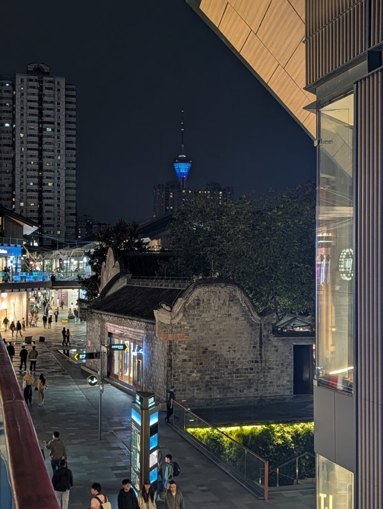 Traditional courtyard architecture at Taikoo Li